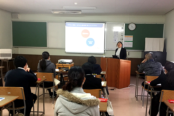2020年2月21日 門司区医師会 看護高等専修学校 生徒:13名 講師:北九州FA支社 後藤 智FA