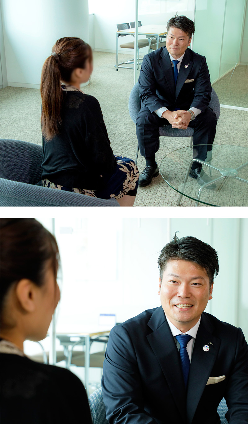 Mさまと濱田FA